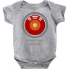 computer says no Baby Onesie