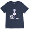 no probllama V-Neck Tee