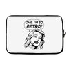 oh my god i am so retro Laptop sleeve