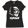 saw puppe horror Ladies Fitted T-Shirt
