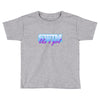 swim like a girl neon Toddler T-shirt