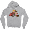 super ryu kart Zipper Hoodie