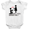 will you love me Baby Onesie
