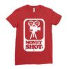 money shot Ladies Fitted T-Shirt