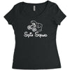 spin squad Women's Triblend Scoop T-shirt