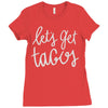 taco (2) Ladies Fitted T-Shirt