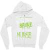 halloween nurses Zipper Hoodie