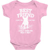 Best Friend Pug Baby Bodysuit
