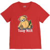 teddy beer V-Neck Tee