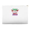 straight outta arkham Accessory Pouches