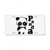 panda License Plate
