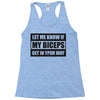 my biceps Racerback Tank