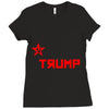 cccp trump Ladies Fitted T-Shirt
