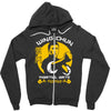 wiing chun martial arts Zipper Hoodie
