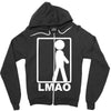 lmao laughing Zipper Hoodie
