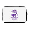 I am a Pancreatic Cancer Survivor - What's Your Superpower? Laptop sleeve