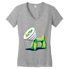 scratchy Women's V-Neck T-Shirt