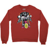 skull biker Crewneck Sweatshirt