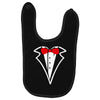 tuxedo bow Baby Bibs
