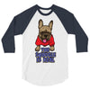 the snuggle is real 3/4 Sleeve Shirt