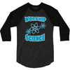 science worship funny geek atheist anti religion 3/4 Sleeve Shirt