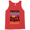 Class of 2017 Proud Papaw Graduation Tank Top