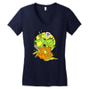croc o ween Women's V-Neck T-Shirt