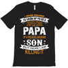 Super Cool Papa Of A Freaking Awesome Son T-Shirt