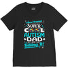 super cool autism dad V-Neck Tee