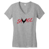 Savage Women's V-Neck T-Shirt