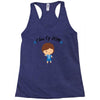 class o f 2019 cool boy Racerback Tank