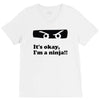 it's okay i'm a ninja V-Neck Tee