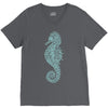 seahorse V-Neck Tee
