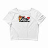 pizza is my valentine Crop Top