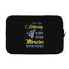 Butterfly Miracles Laptop sleeve