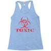 toxic biohazard Racerback Tank