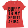 buffy spirit animal Ladies Fitted T-Shirt