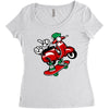 funny Women's Triblend Scoop T-shirt