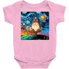 Totoro Van Gogh Parody Baby Bodysuit