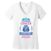 I am a Thyroid Cancer Survivor - What's Your Superpower? Women's V-Neck T-Shirt