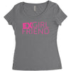 exgirl friend Women's Triblend Scoop T-shirt