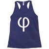 phi by numbers Racerback Tank