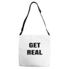 get real Adjustable Strap Totes