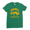 sloths gym   train hard tomorrow Ladies Fitted T-Shirt