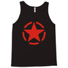 military starfunny retro army war vietnam usa britain fashion Tank Top