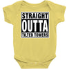 straight outta tilted towers Baby Bodysuit
