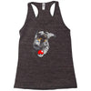gotta' reach em' all Racerback Tank
