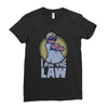 baby cop Ladies Fitted T-Shirt
