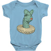 elizabethan dilophosaurus Baby Bodysuit