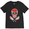 skull meat V-Neck Tee